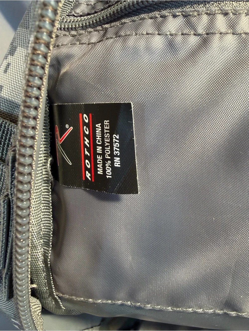 Rothco Digital Gray Camo Tactical Backpack